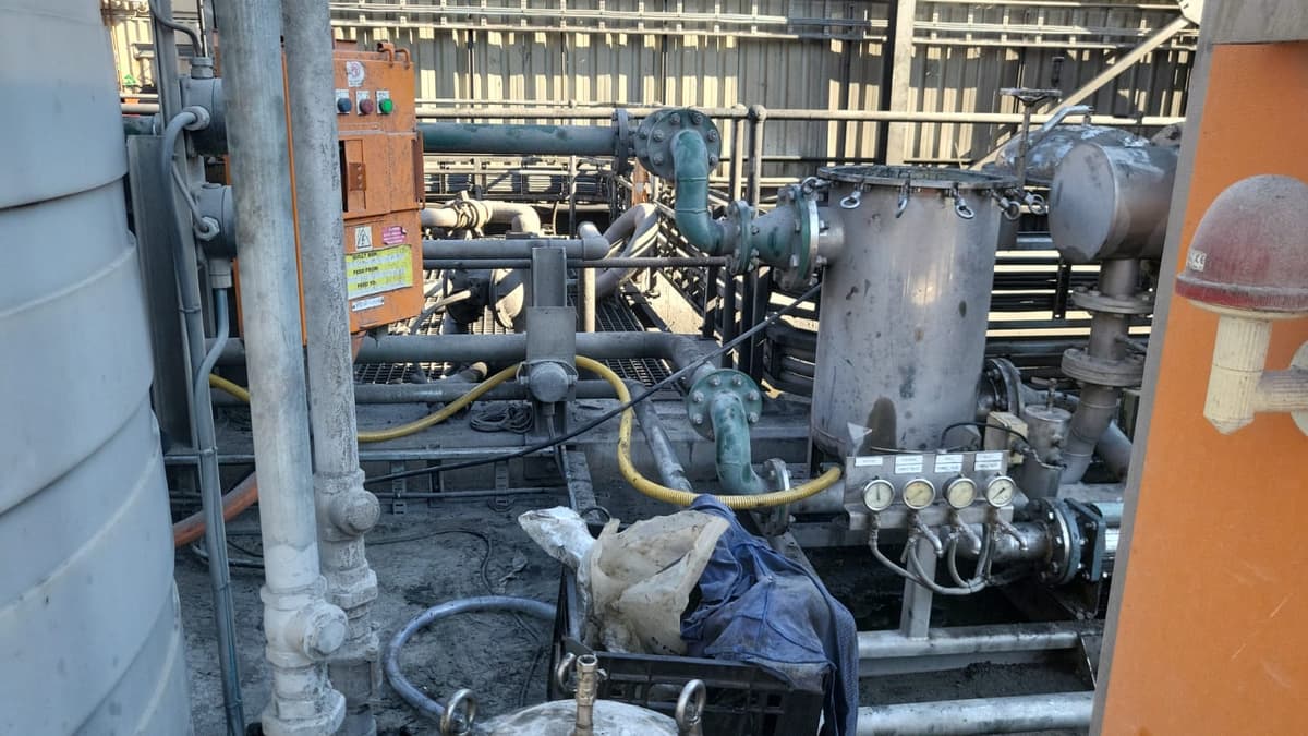 Industrial water-treatment process equipment, valves and instrumentation